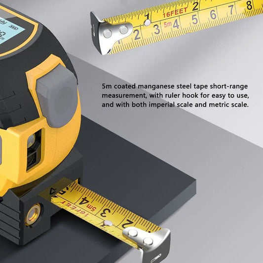 3 In 1 Laser Tape Measure - Icespheric