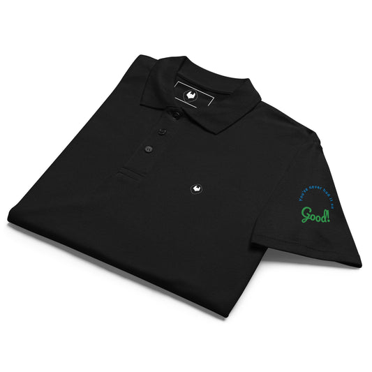 Icespheric Premium pique polo shirt - Never had it so Good! - Icespheric