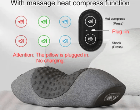 Massager Cervical Hot Pillow - Icespheric