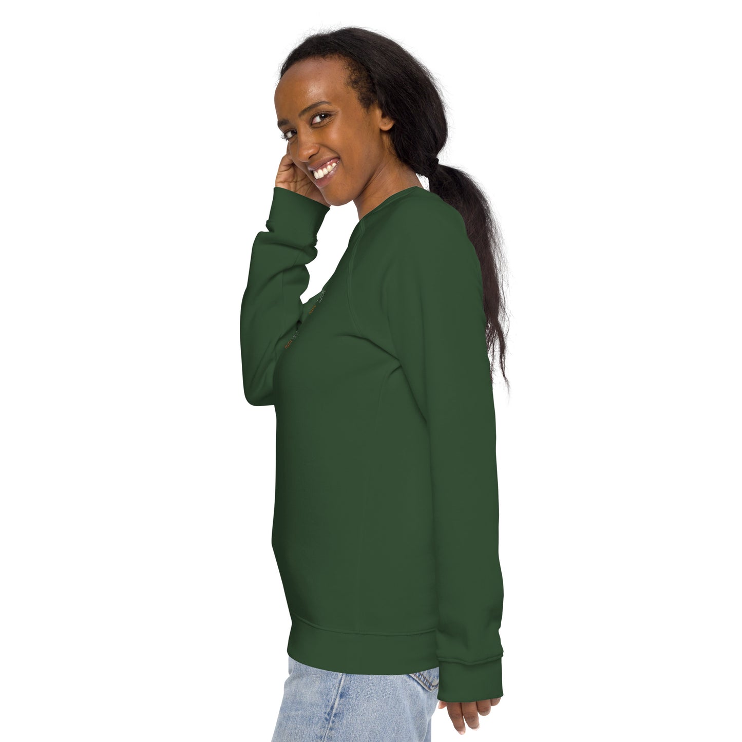 Automn Unisex Organic Raglan Sweatshirt