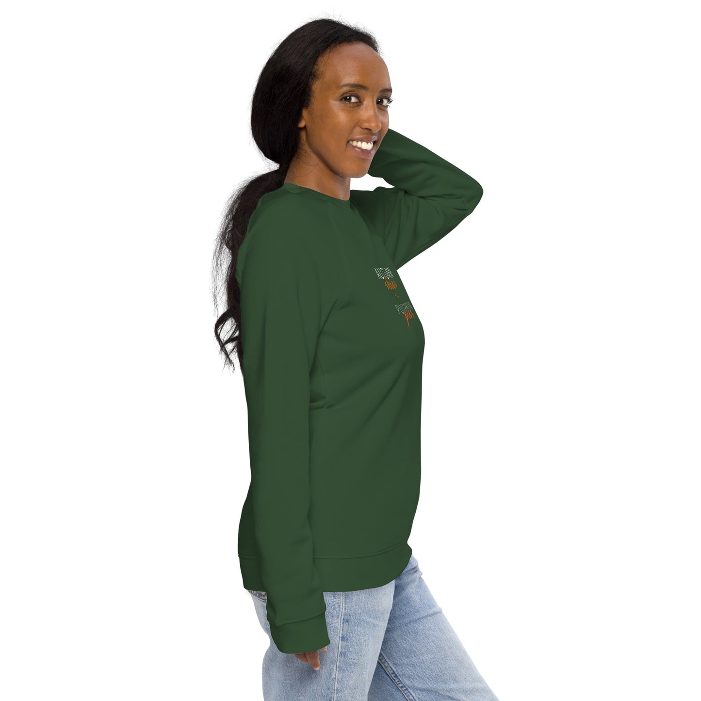 Automn Unisex Organic Raglan Sweatshirt
