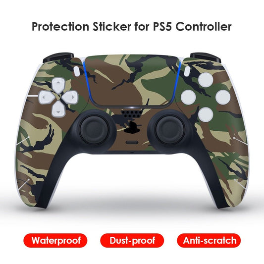 Camouflage Sticker for PS5 Gamepad Controller Sticker