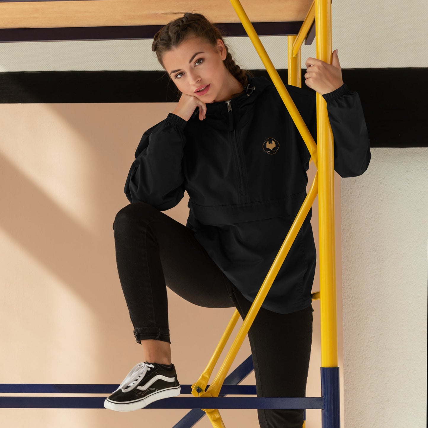 Champion Packable Jacket Windbreaker - Icespheric Fox - Icespheric
