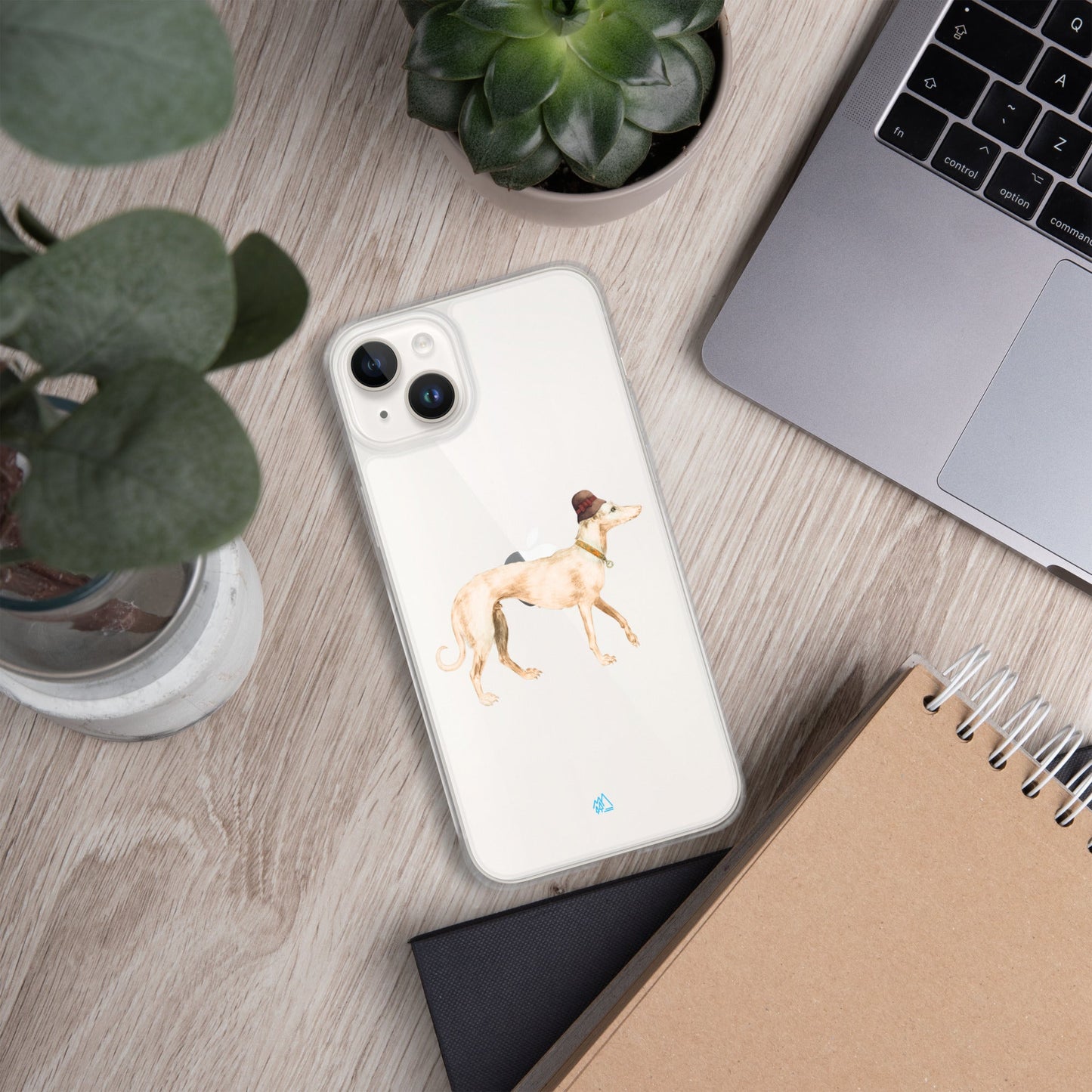 Clear Case for iPhone® Greyhound