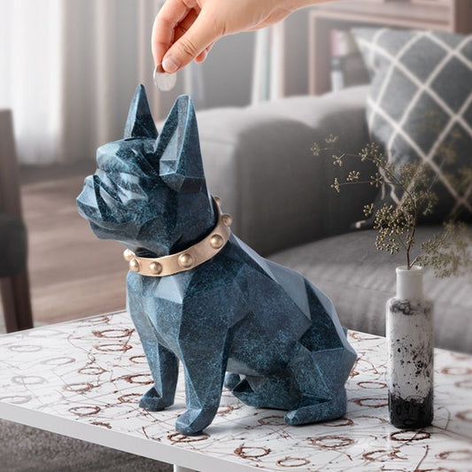 French Bulldog Coin Piggy Bank Ornament