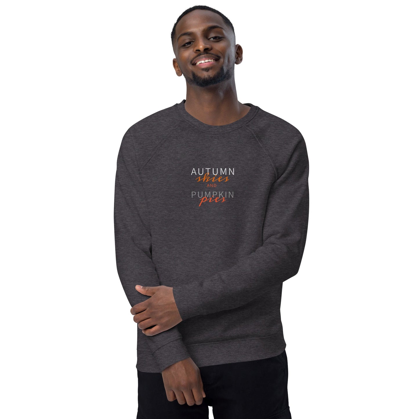 Automn Unisex Organic Raglan Sweatshirt