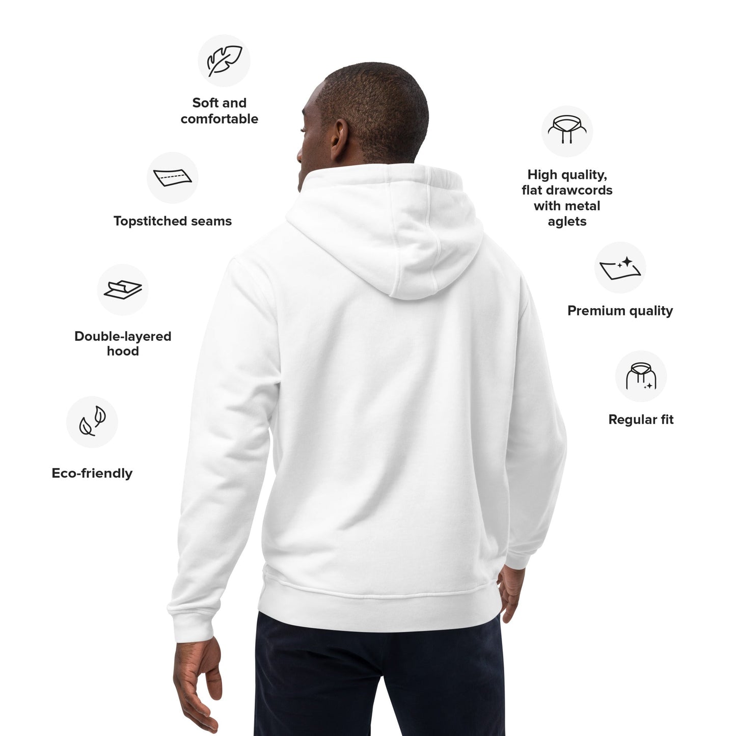 Happy Halloween Premium Eco Fleece Hoodie