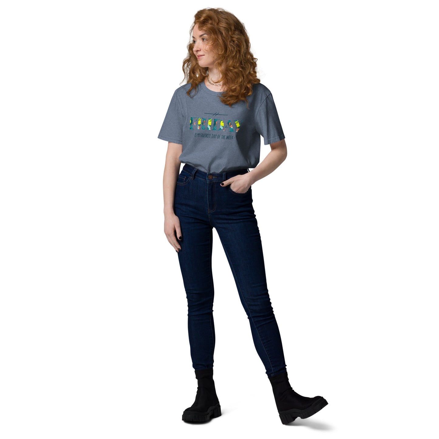 Icespheric Unisex Organic Cotton Friday t-shirt