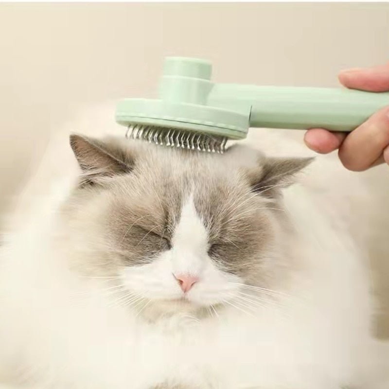 Pet Self Cleaning Grooming Brush Comb Shed