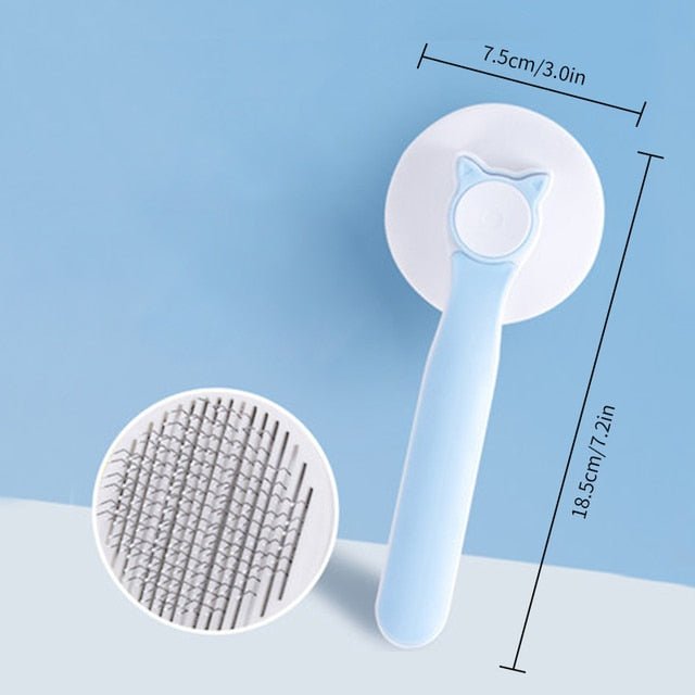 Pet Self Cleaning Grooming Brush Comb Shed