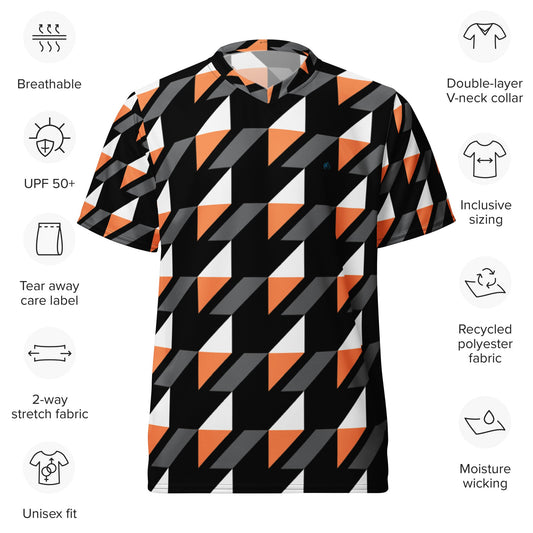 Recycled unisex sports jersey