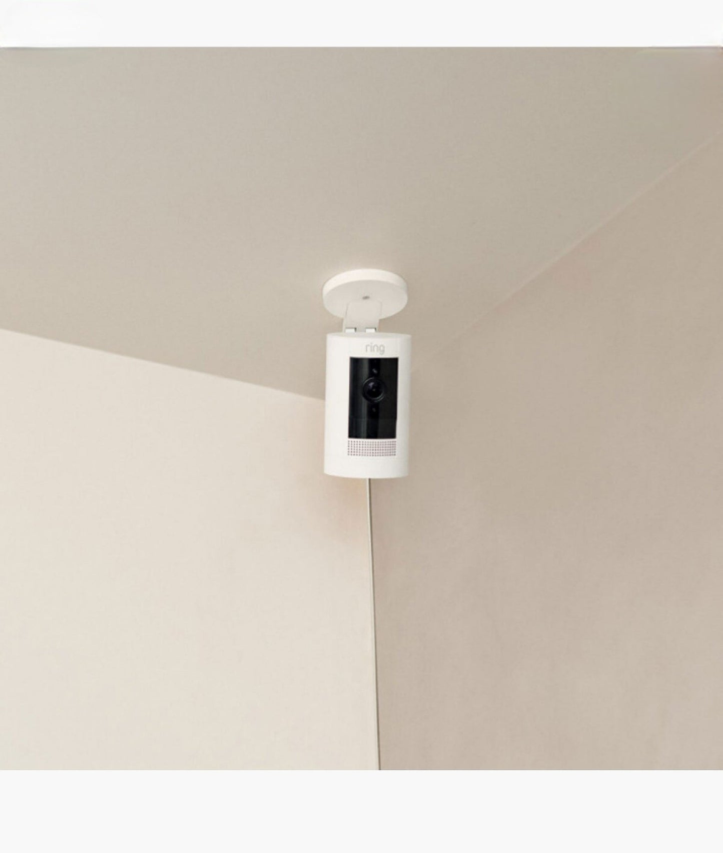 Ring Stick Up Cam Outdoor Battery Wireless or Plug in White or Black