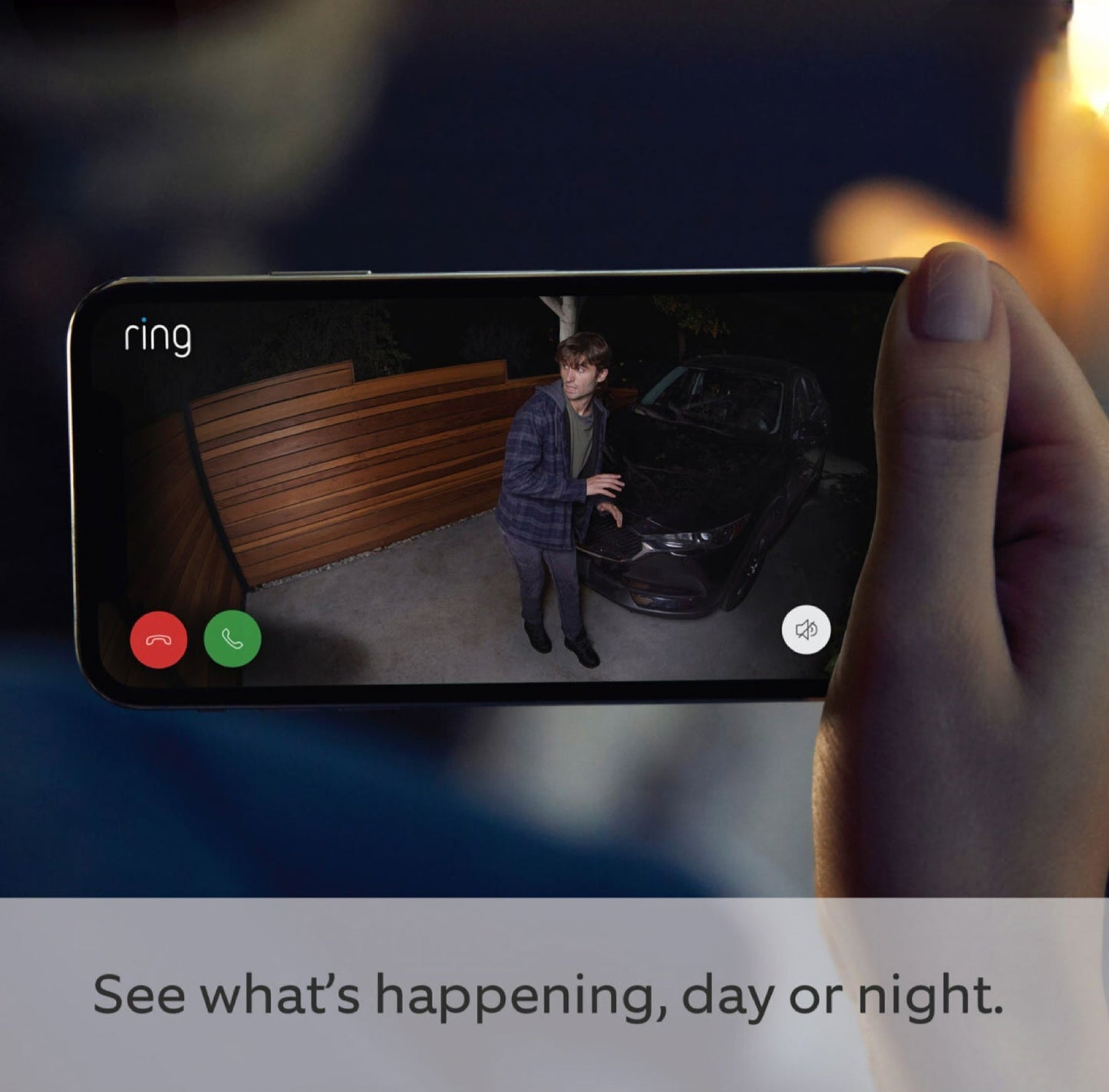Ring Spotlight Cam Plus | Battery | Wireless | Outdoor Security Camera 1080p HD Video, Two-Way Talk, LED Spotlights, Siren