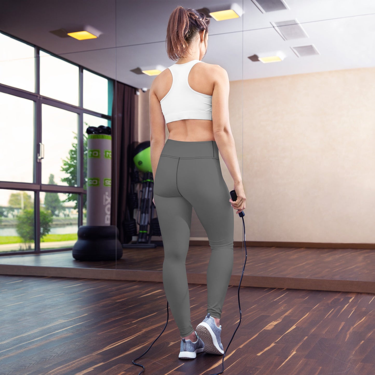 Woman's Yoga Consistency Is Key Stretchy Leggings