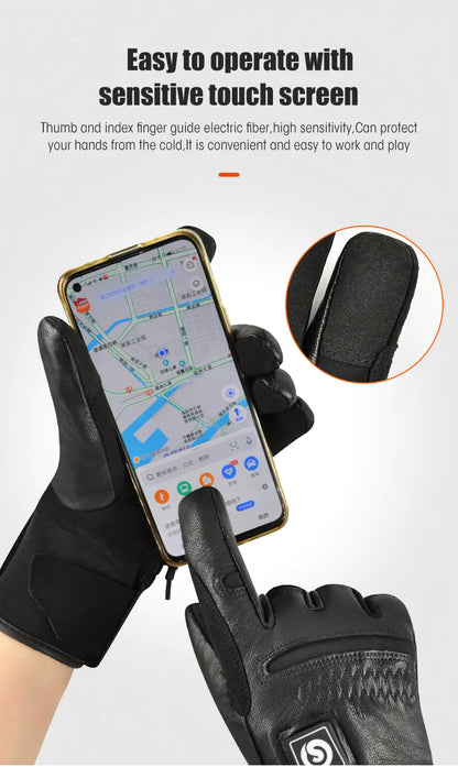 Icespheric™ IcePro Rider Elite Heated Gloves - Far Infra-Red