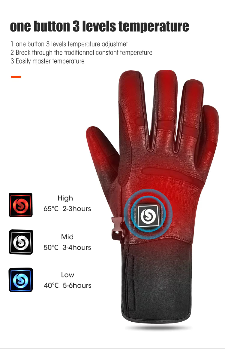 Icespheric™ IcePro Rider Elite Heated Gloves - Far Infra-Red