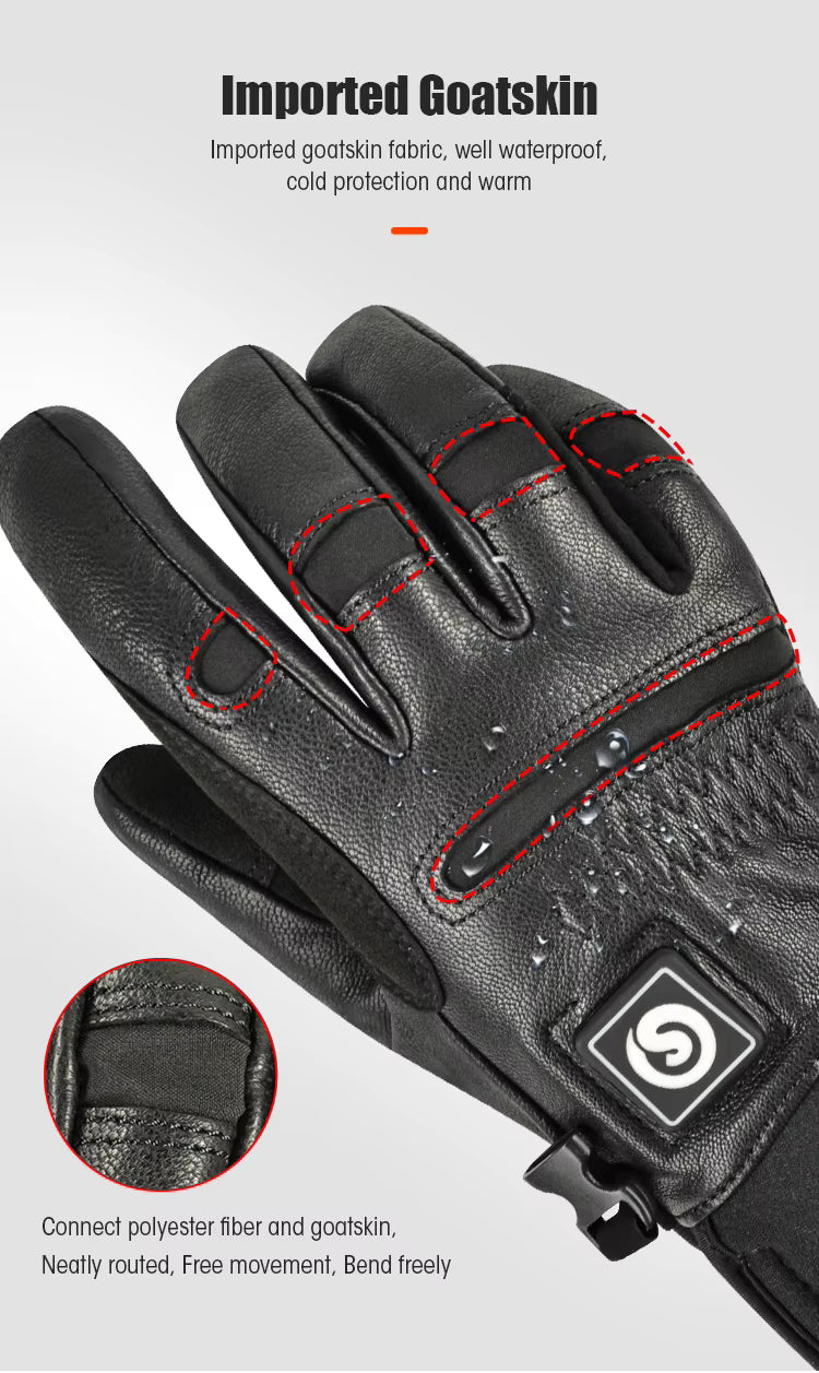 Icespheric™ IcePro Rider Elite Heated Gloves - Far Infra-Red