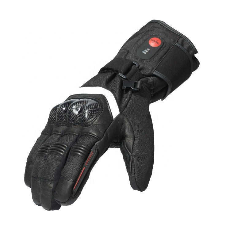 Icespheric IcePro MotoHeat Carbon Heated Motorcycle Gloves
