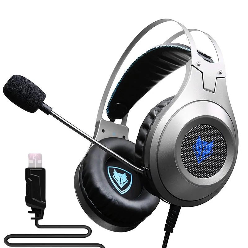 Headset Gamer for Mobile Phone PS4 Xbox PC Earphone with Mic Earpiece - Icespheric