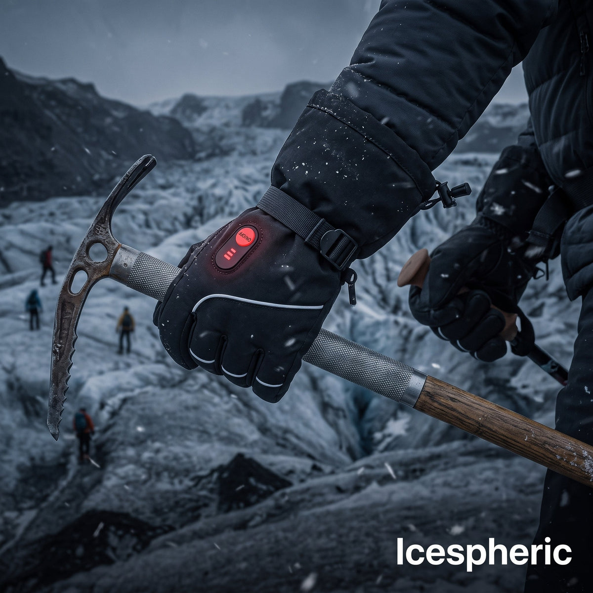 Icespheric™ IcePro Glacier Trek - Deep-Winter Hiking Thermal Heated Gloves - Icespheric