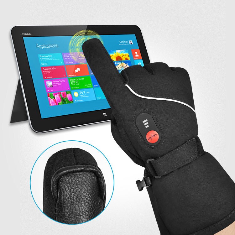 Icespheric™ IcePro Glacier Trek - Deep-Winter Hiking Thermal Heated Gloves - Icespheric