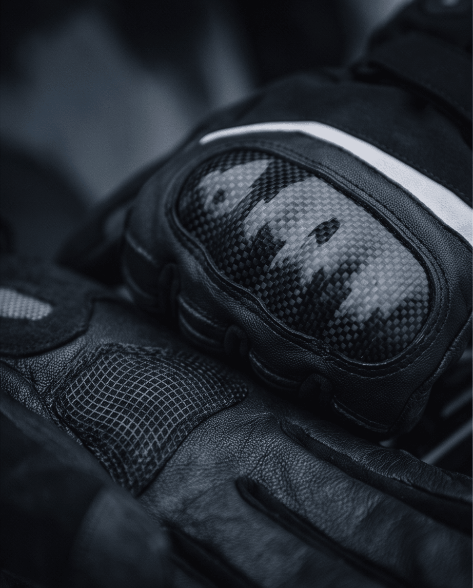 Icespheric™ IcePro MotoHeat Carbon Armoured Heated Motorcycle Gloves - Icespheric