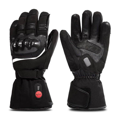 Icespheric IcePro MotoHeat Carbon Heated Motorcycle Gloves - Icespheric