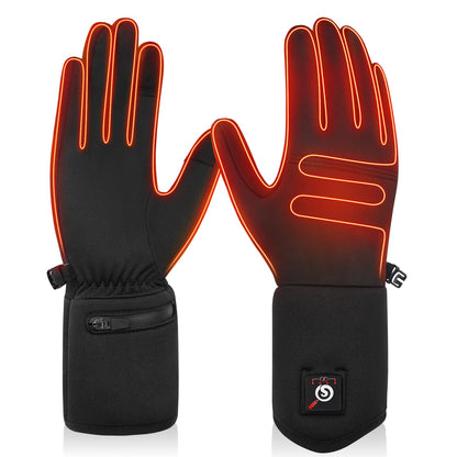 Icespheric™ IcePro Stealth Black Thermal Heated Gloves – Far-Infrared Hand Warmers - Icespheric