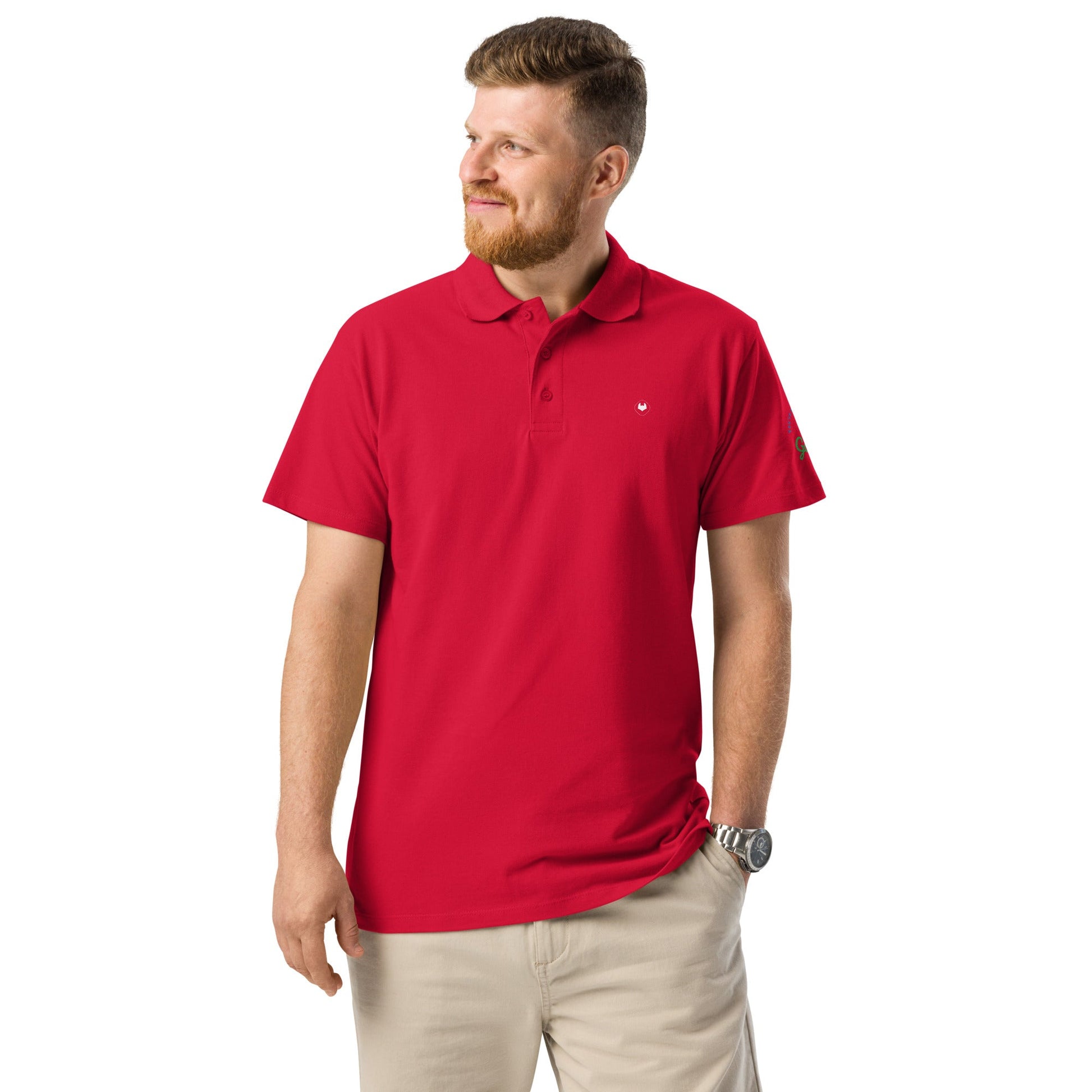 Icespheric Premium pique polo shirt - Never had it so Good! - Icespheric