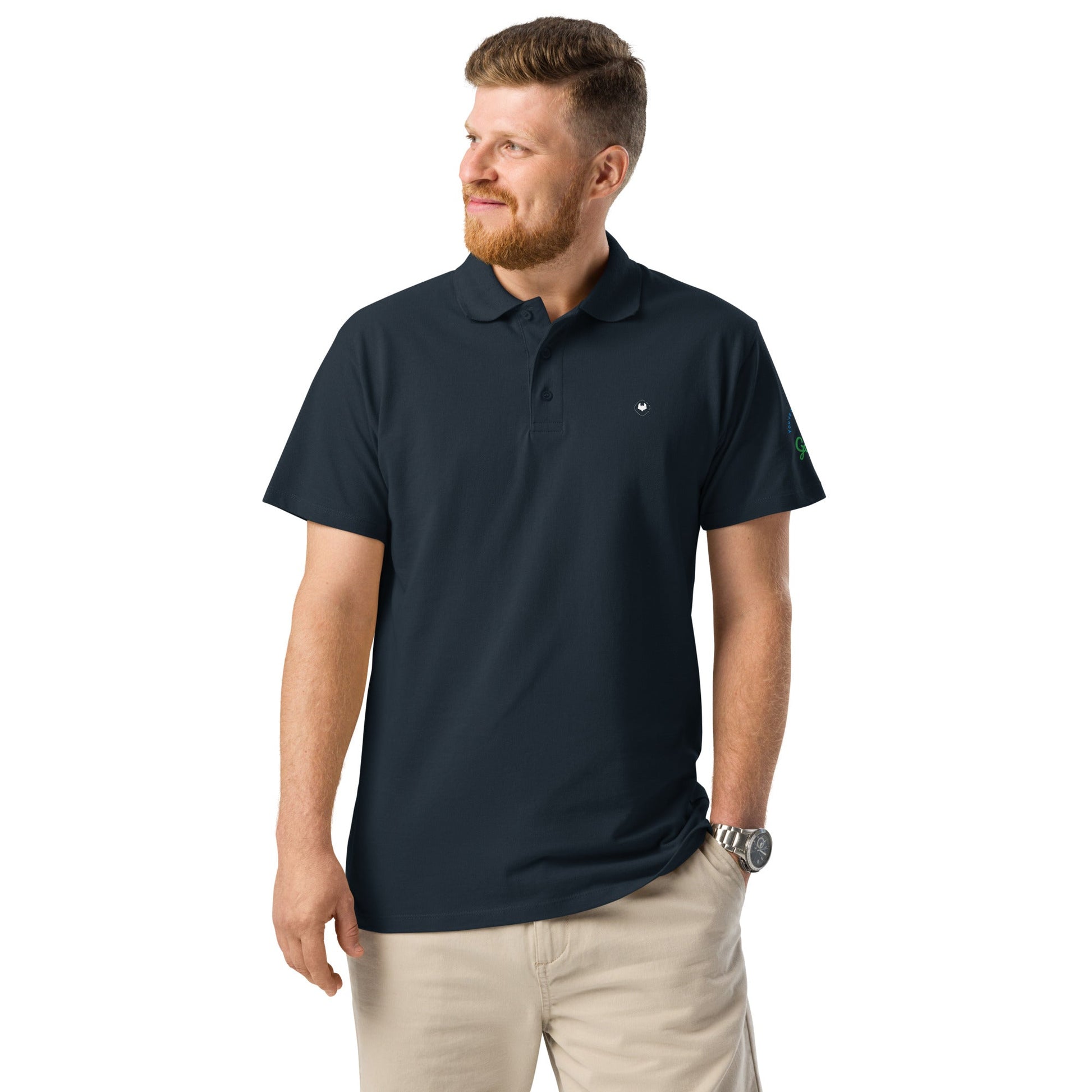 Icespheric Premium pique polo shirt - Never had it so Good! - Icespheric
