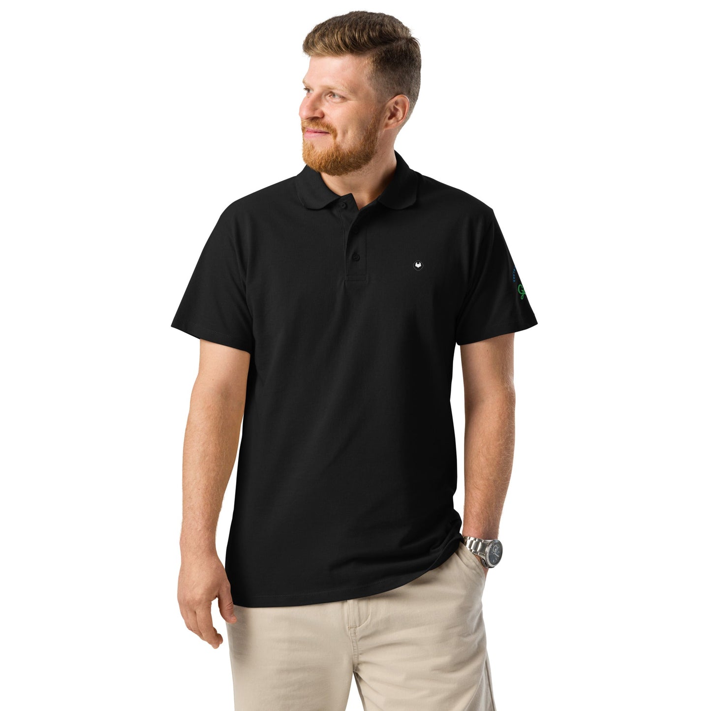 Icespheric Premium pique polo shirt - Never had it so Good! - Icespheric