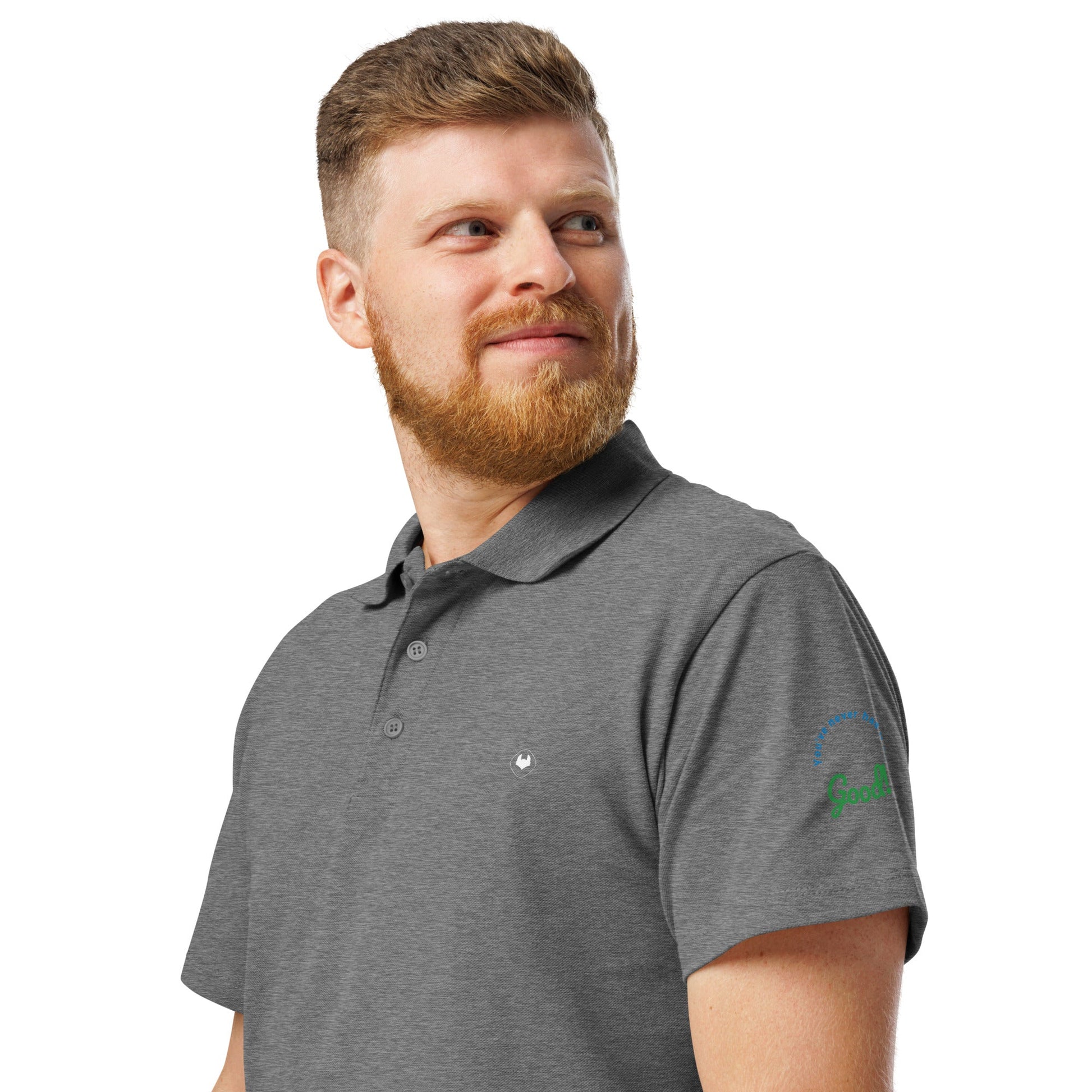 Icespheric Premium pique polo shirt - Never had it so Good! - Icespheric