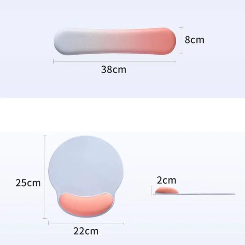 Memory Foam Soft Mouse Pad - Icespheric