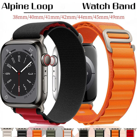 Nylon Watchband Bracelet Belt Compatible with Apple Watch