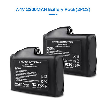 Battery Pack 2200mAh 7.2V for IcePro Gloves
