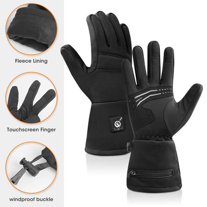 Icespheric™ IcePro Active Arctic Black Heated Gloves
