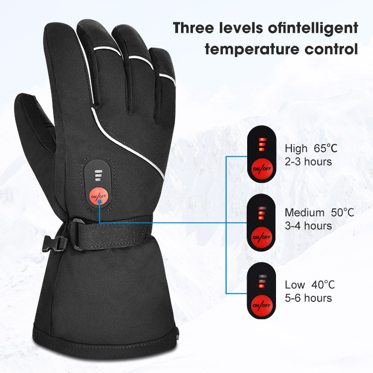 Icespheric™ IcePro Glacier Trek - Deep-Winter Hiking Thermal Heated Gloves