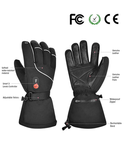 Icespheric™ IcePro Glacier Trek - Deep-Winter Hiking Thermal Heated Gloves