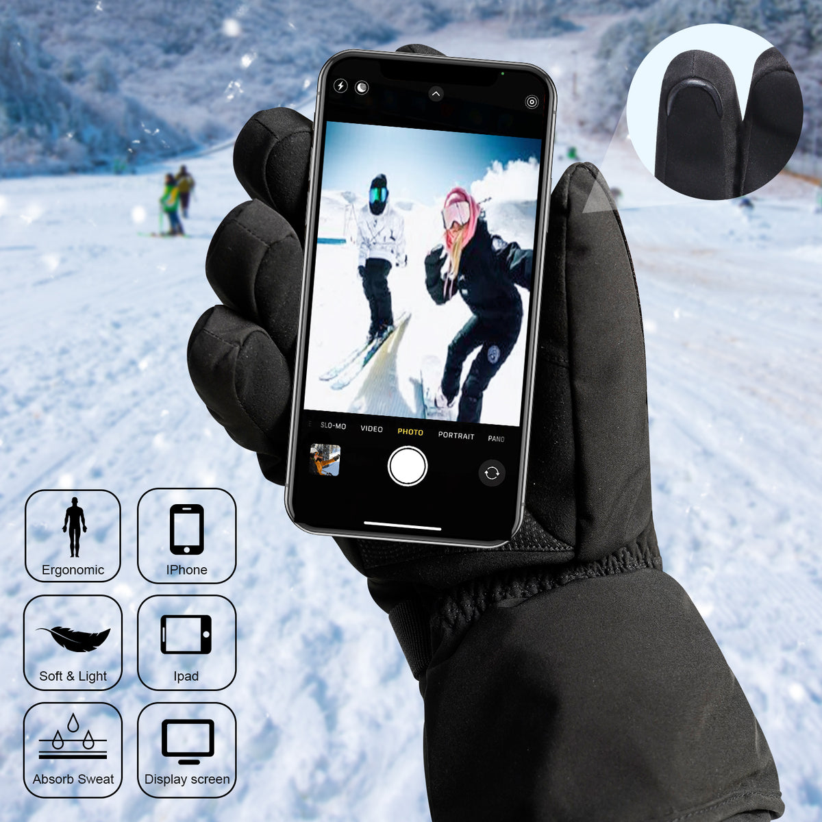 Icespheric™ IcePro Polar Shield - Sub-Zero Winter Thermal Heated Gloves