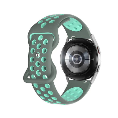 Silicone Watch Strap with Butterfly Clasp for Samsung & Huawei - Icespheric