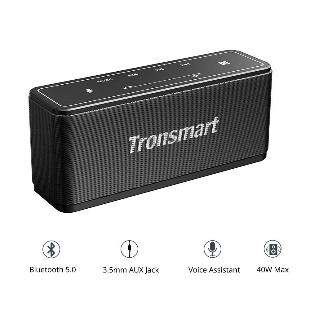 Tronsmart Bluetooth 5.0 TWS Portable Speaker with 3D Surround - Icespheric