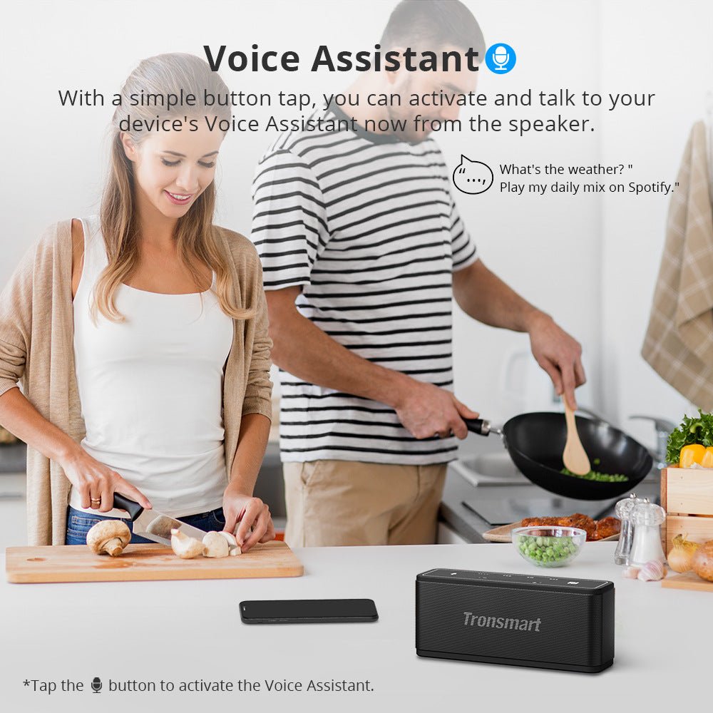 Tronsmart Bluetooth 5.0 TWS Portable Speaker with 3D Surround - Icespheric