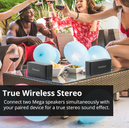 Tronsmart Bluetooth 5.0 TWS Portable Speaker with 3D Surround - Icespheric