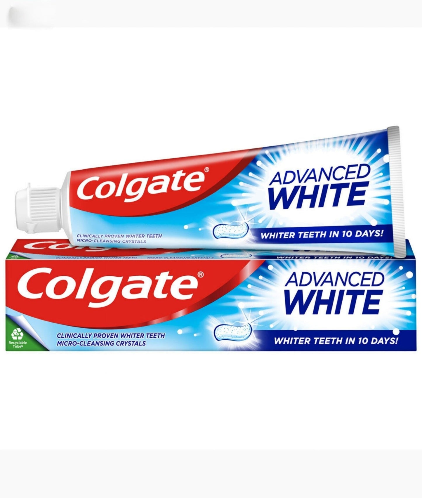 3 x 125ml Jumbo Colgate Advanced White ⚪  (New & Sealed)