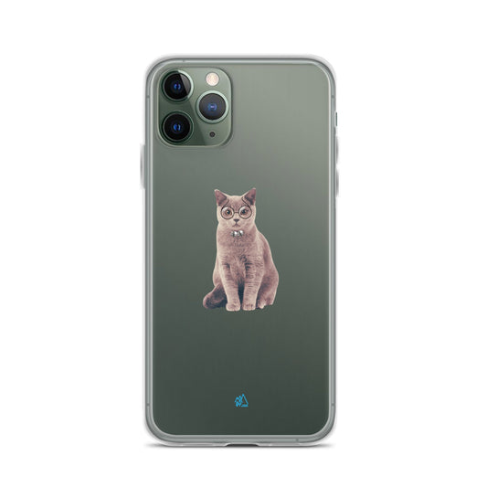 Clear Case for iPhone® Cat