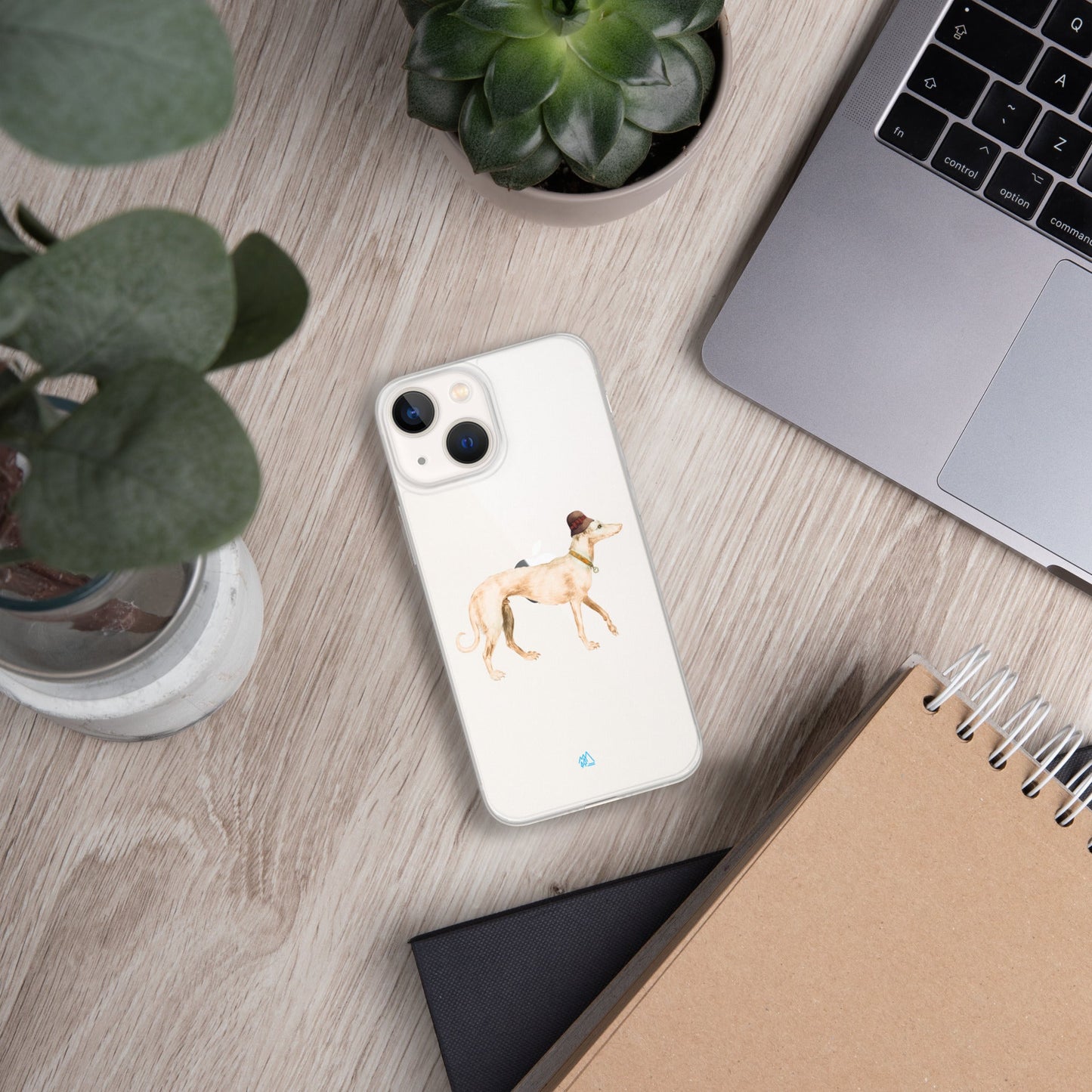 Clear Case for iPhone® Greyhound