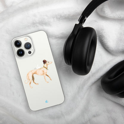 Clear Case for iPhone® Greyhound