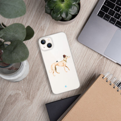 Clear Case for iPhone® Greyhound