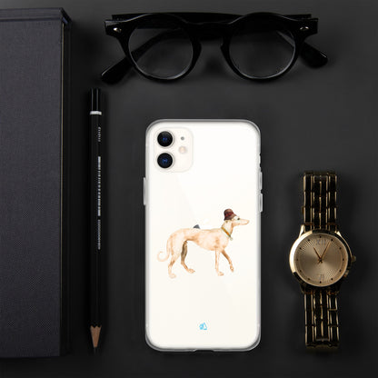 Clear Case for iPhone® Greyhound