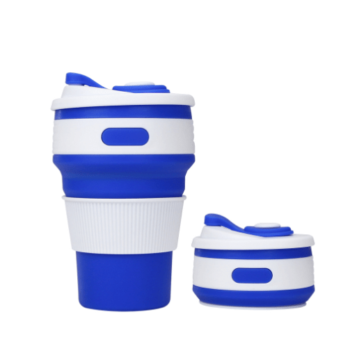Collapsible Silicone Cup BPA Free, Leak-proof Compact Mug